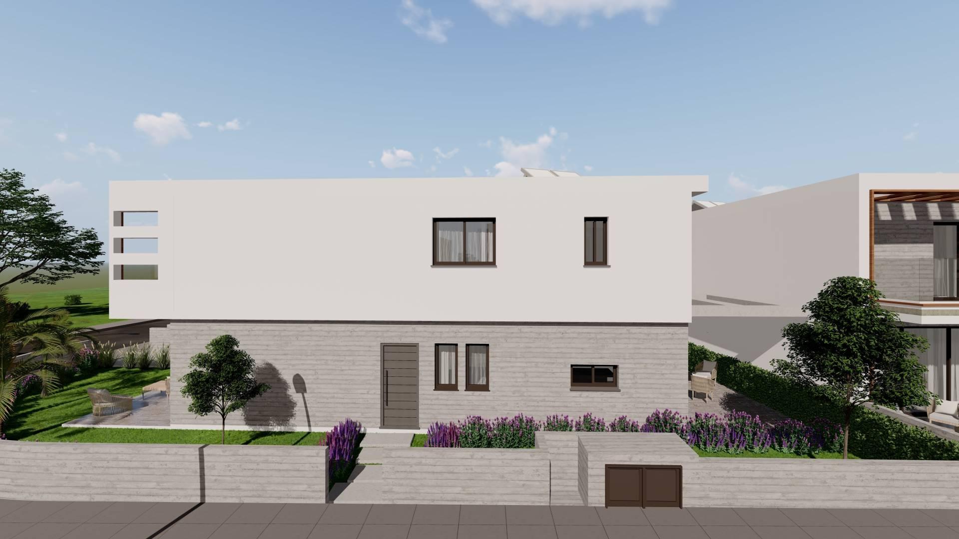 New 3-bedroom house in Paphos № 153693: https://dom.com.cy/en/catalog/sale/153693/ (dom.com.cy)