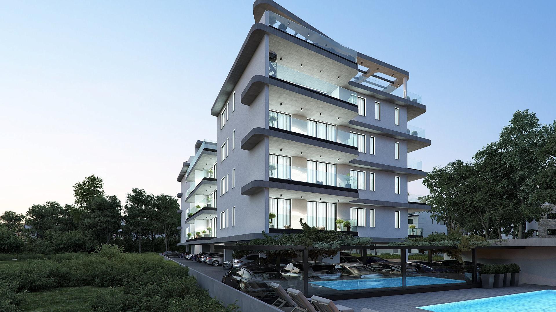 New 1-bedroom flat in Larnaca № 153258: https://dom.com.cy/en/catalog/sale/153258/ (dom.com.cy)