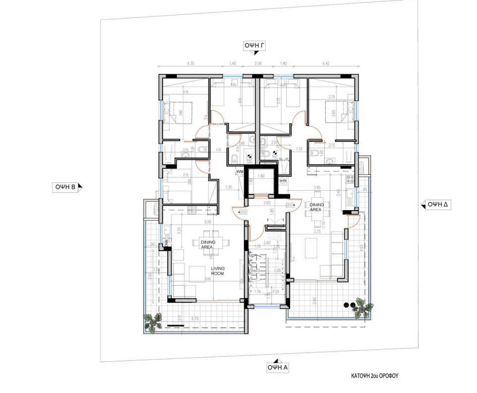 New 2-bedroom flat in Larnaca № 153923: https://dom.com.cy/en/catalog/sale/153923/ (dom.com.cy)