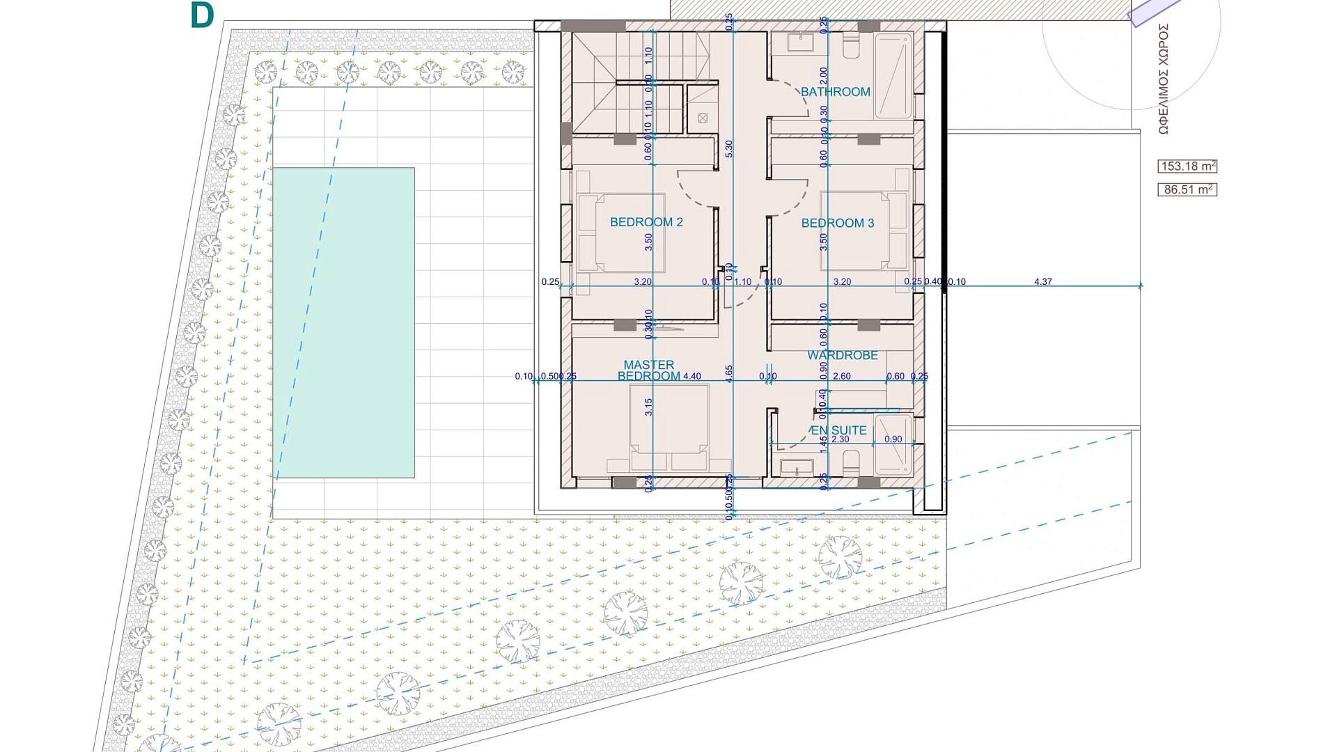 New 3-bedroom house in Famagusta № 147535: https://dom.com.cy/en/catalog/sale/147535/ (dom.com.cy)