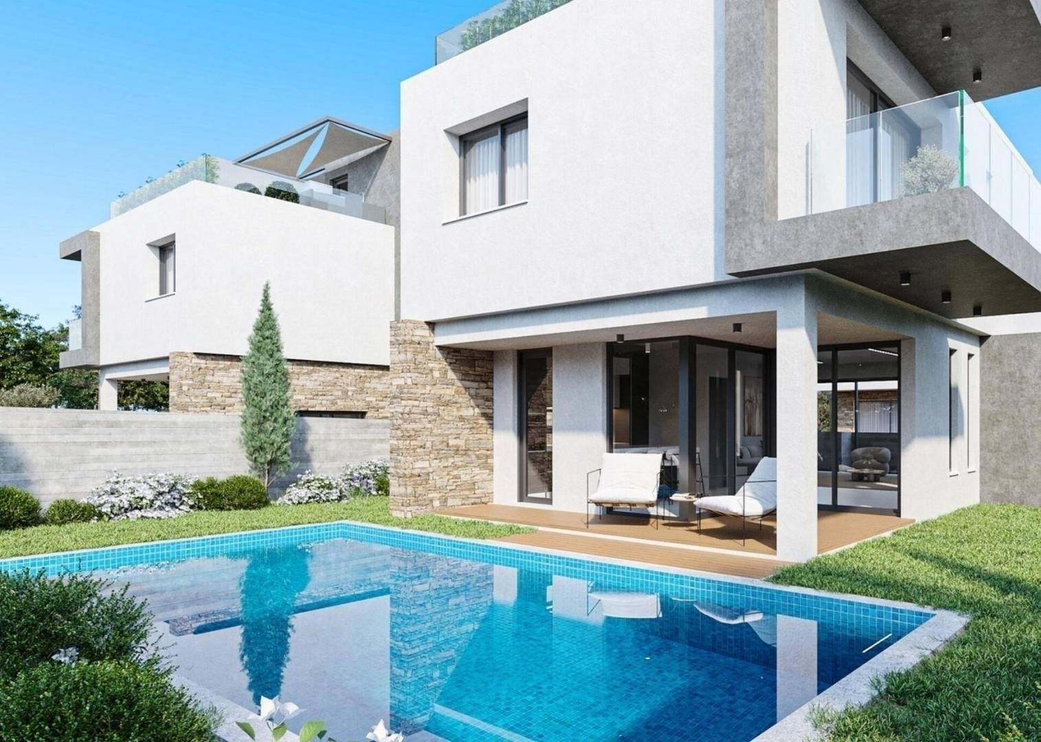 New 3-bedroom house in Paphos № 153075: https://dom.com.cy/en/catalog/sale/153075/ (dom.com.cy)