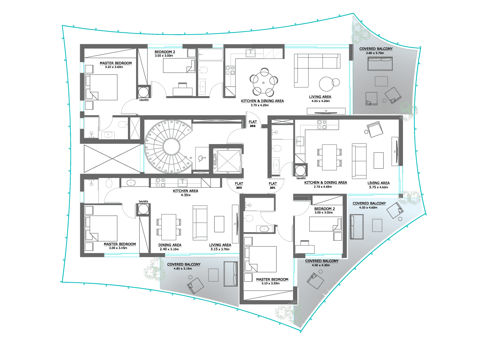 New 2-bedroom flat in Nicosia № 152081: https://dom.com.cy/en/catalog/sale/152081/ (dom.com.cy)