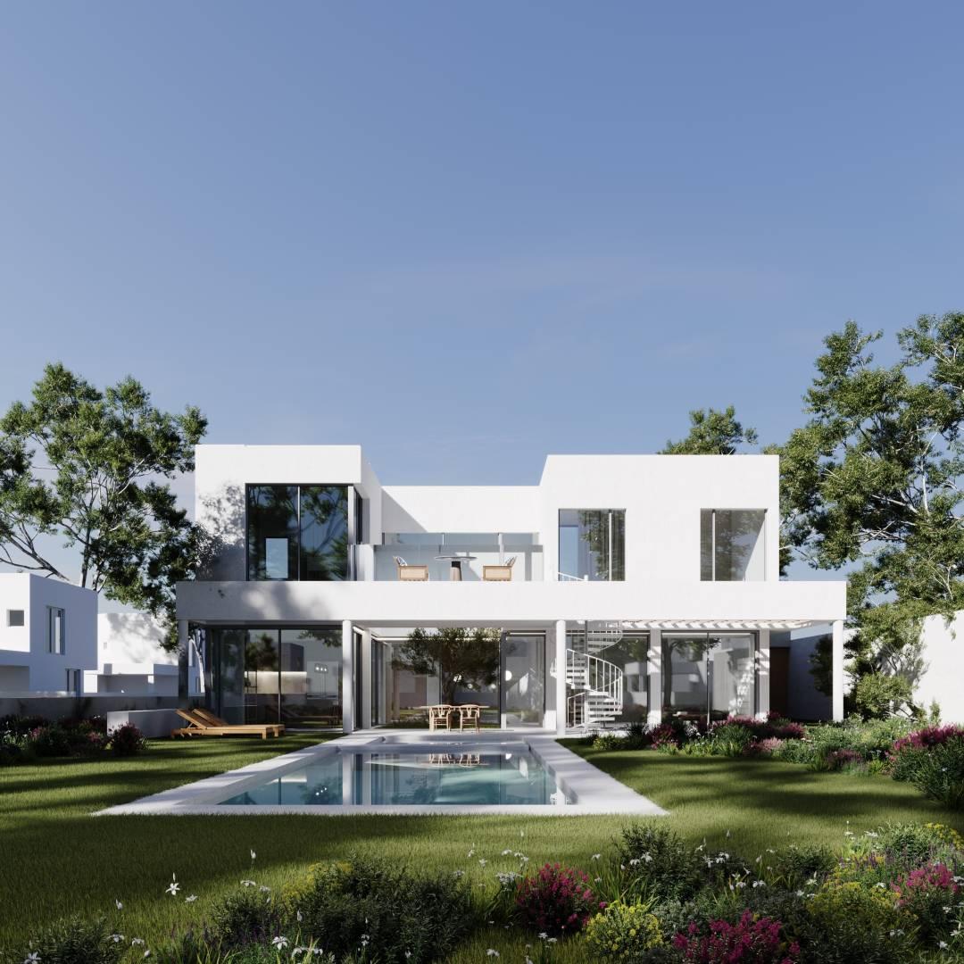 New 4-bedroom villa in Larnaca № 153851: https://dom.com.cy/en/catalog/sale/153851/ (dom.com.cy)