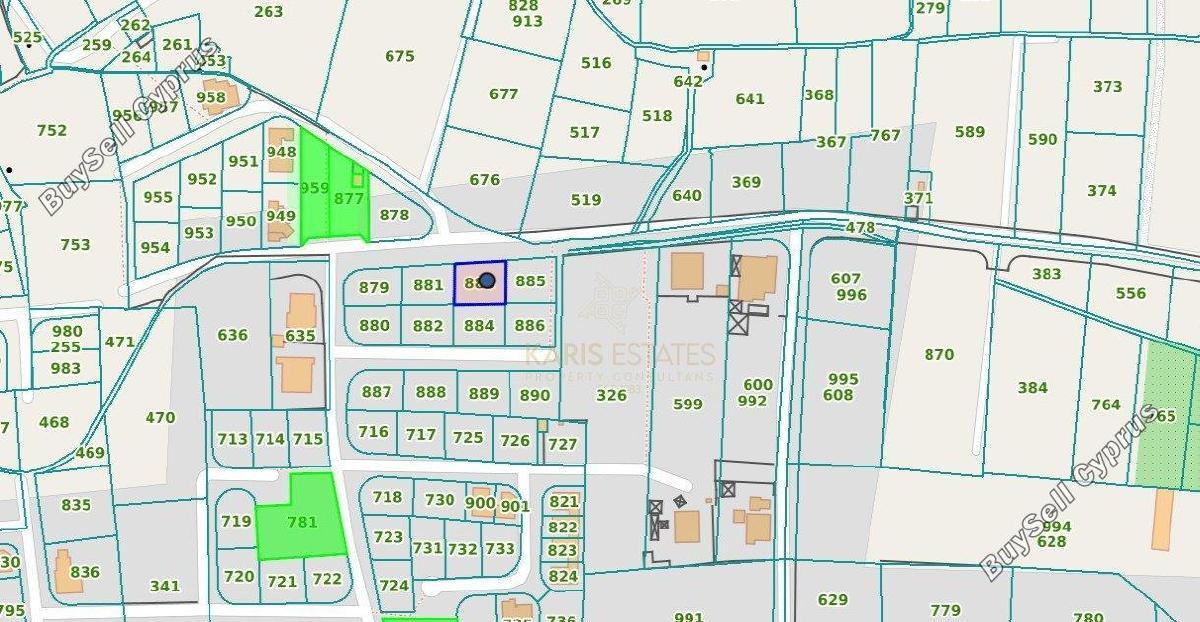 527 SQM Residential Plot for sale in Dali, Nicosia: https://www.buysellcyprus.com/property-for-sale/nicosia/dali/plot-for-sale-dali-nicosia-1794204.html (www.buysellcyprus.com)