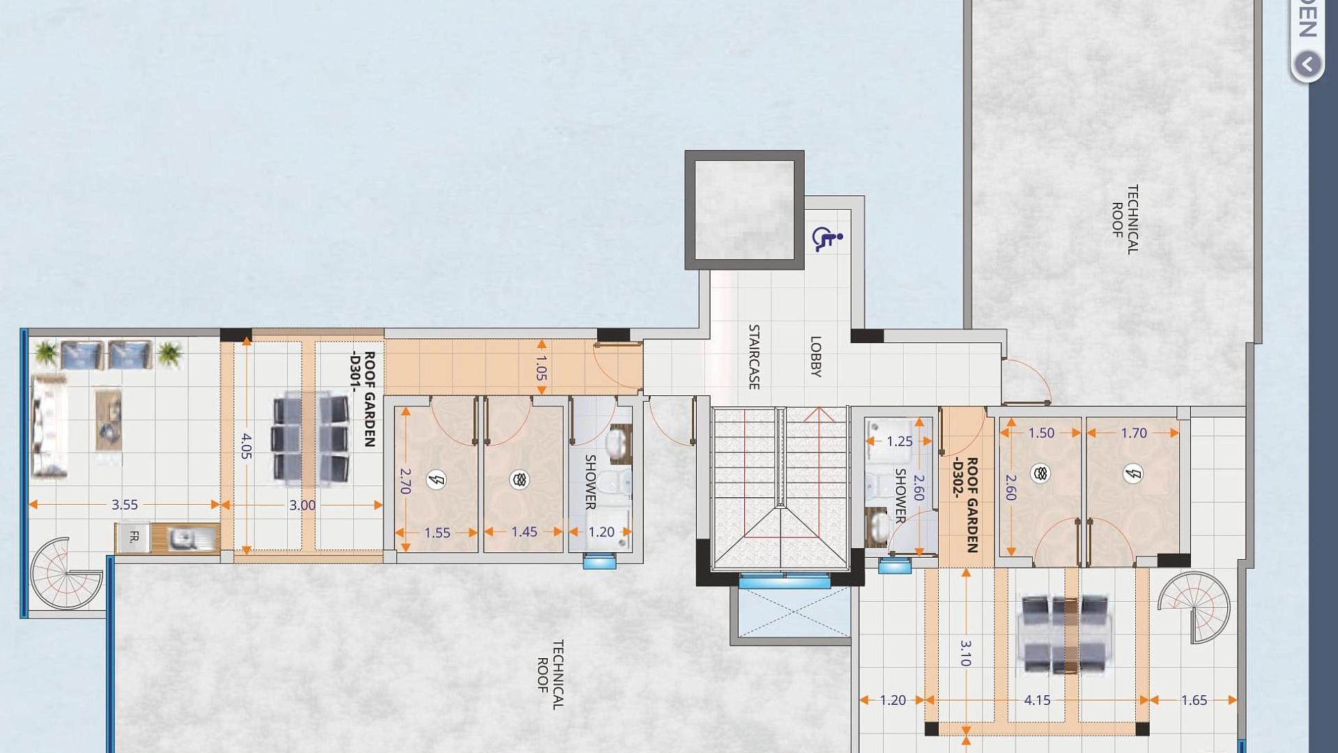 New 4-bedroom penthouse in Larnaca № 153606: https://dom.com.cy/en/catalog/sale/153606/ (dom.com.cy)