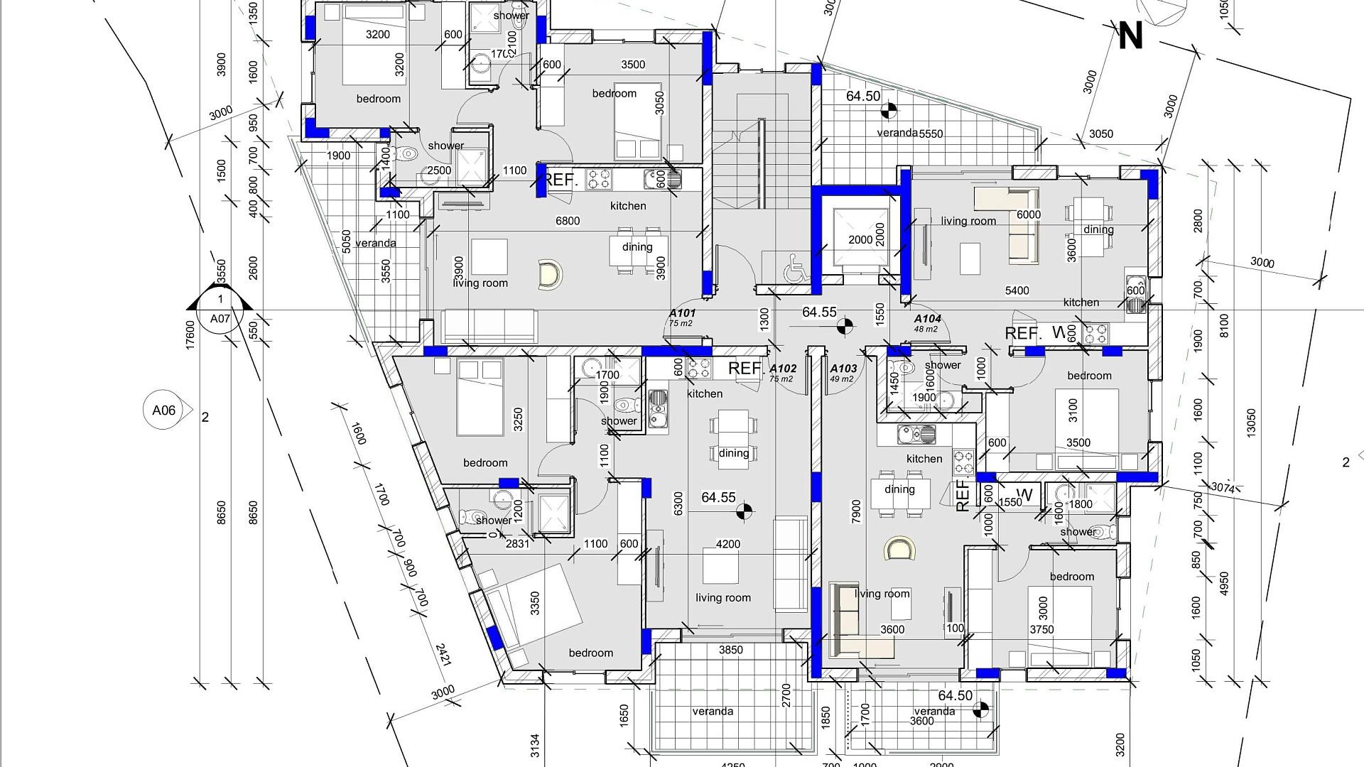 New 2-bedroom penthouse in Larnaca № 153147: https://dom.com.cy/en/catalog/sale/153147/ (dom.com.cy)
