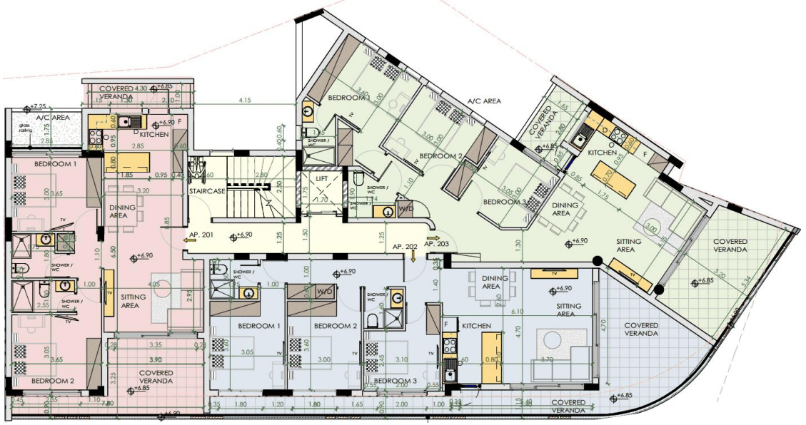 New 2-bedroom flat in Larnaca № 153351: https://dom.com.cy/en/catalog/sale/153351/ (dom.com.cy)