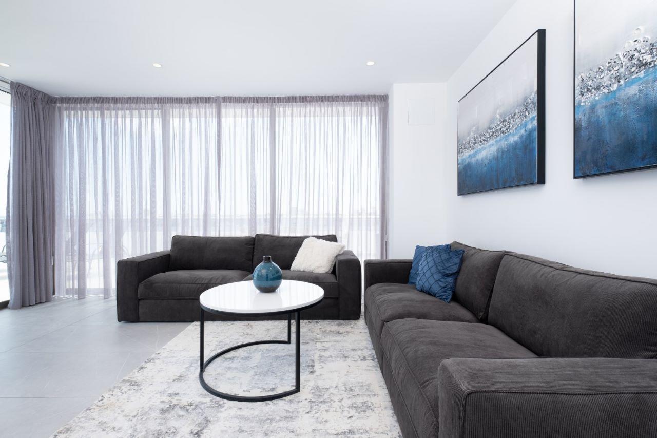 New 6-bedroom penthouse for rent in Town Center Larnaca, Cyprus. - Object № 150079: https://dom.com.cy/en/catalog/rent/150079/ (dom.com.cy)