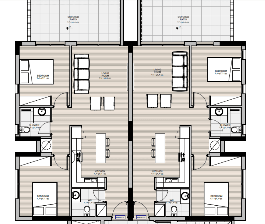 New 2-bedroom penthouse in Larnaca № 153985: https://dom.com.cy/en/catalog/sale/153985/ (dom.com.cy)