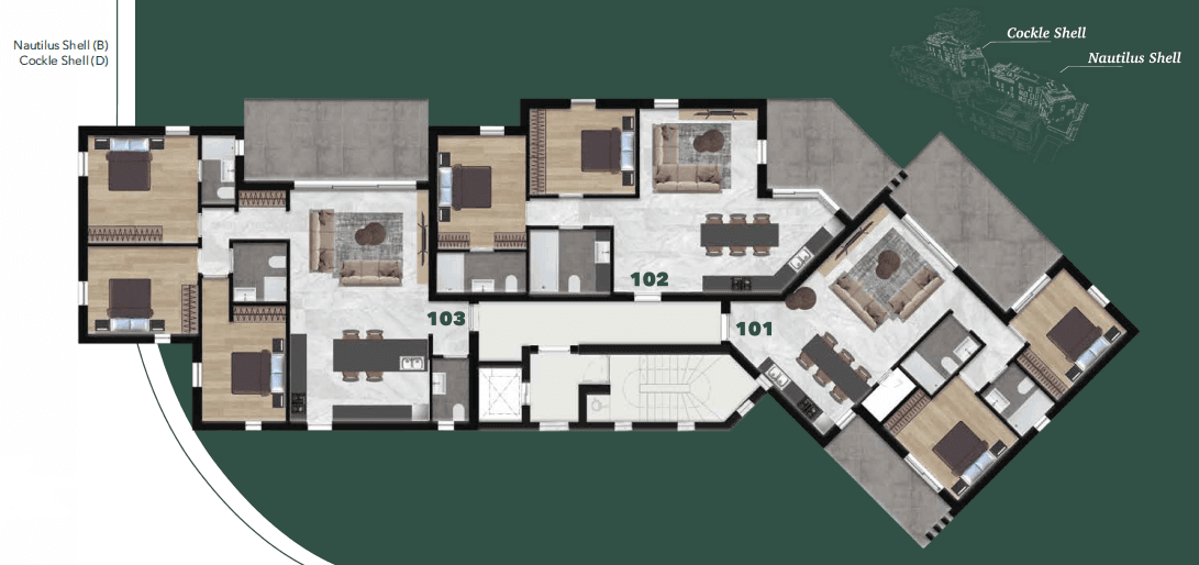New 3-bedroom flat in Larnaca № 152428: https://dom.com.cy/en/catalog/sale/152428/ (dom.com.cy)