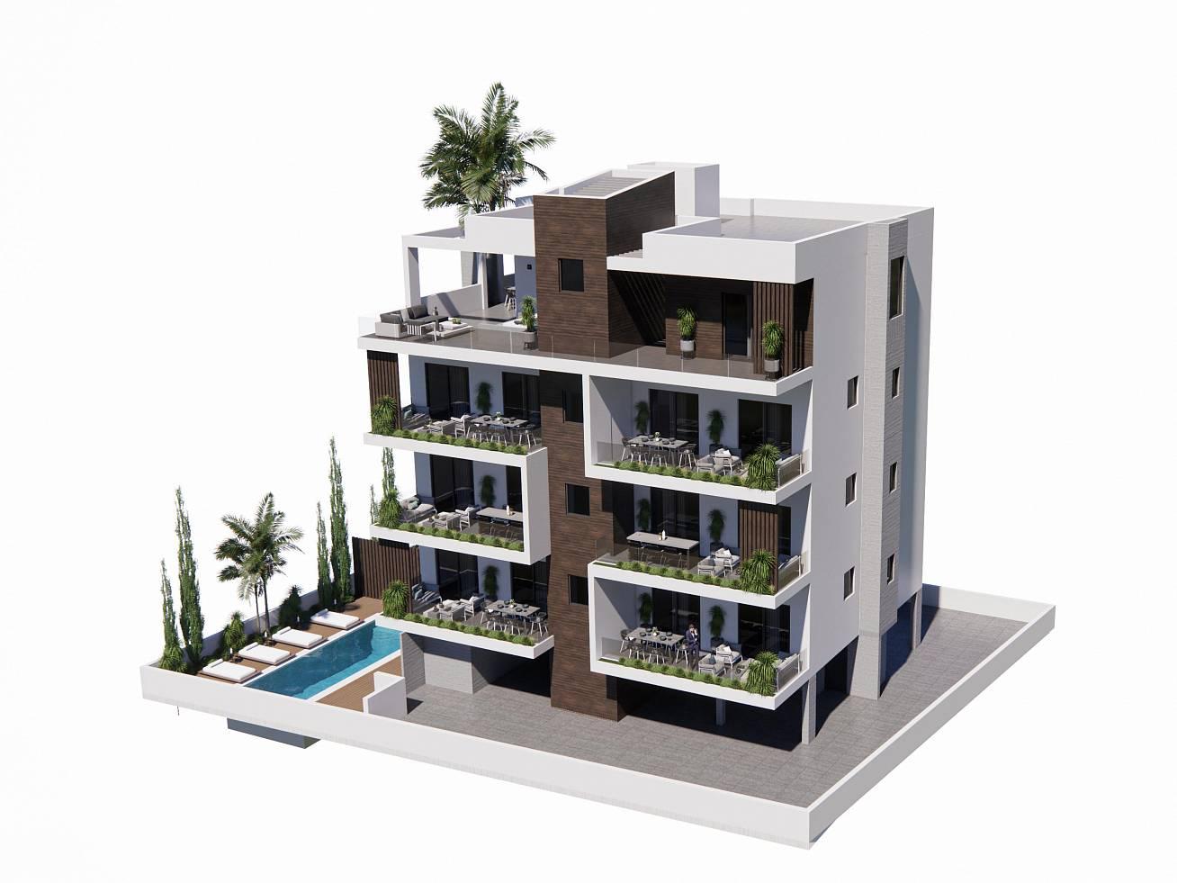 New 2-bedroom flat in Paphos № 153722: https://dom.com.cy/en/catalog/sale/153722/ (dom.com.cy)