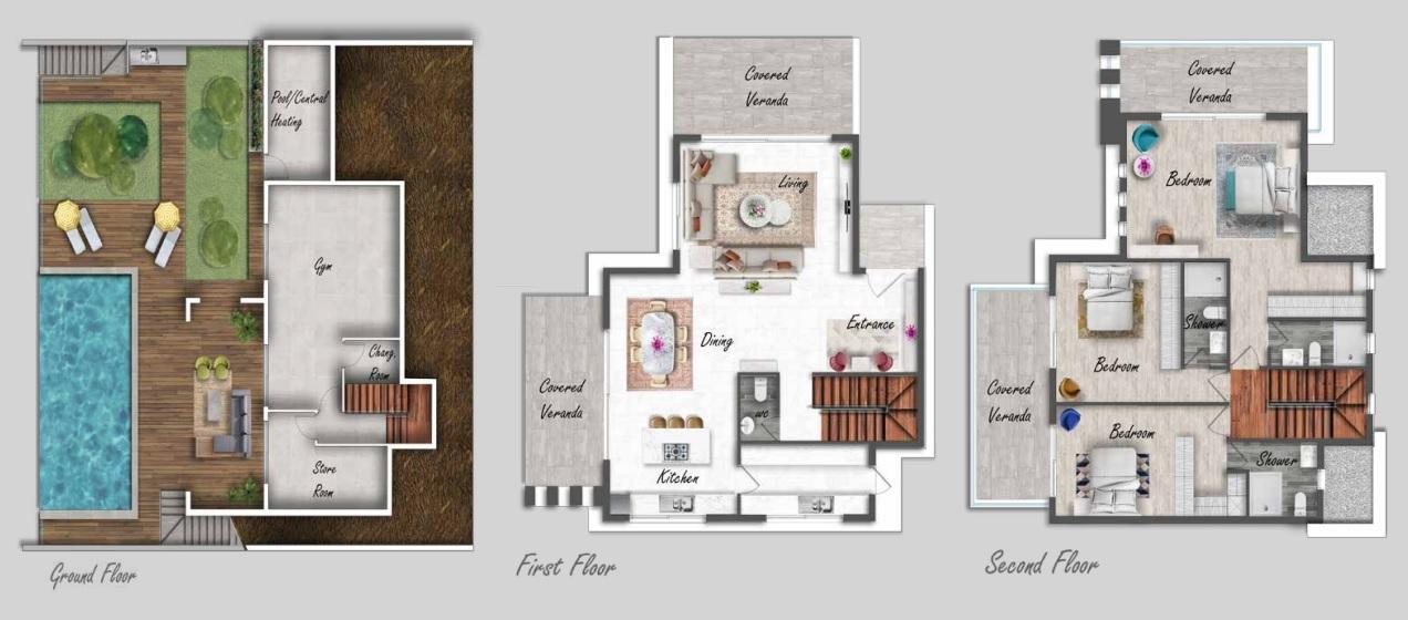 New 3-bedroom villa in Paphos № 153071: https://dom.com.cy/en/catalog/sale/153071/ (dom.com.cy)