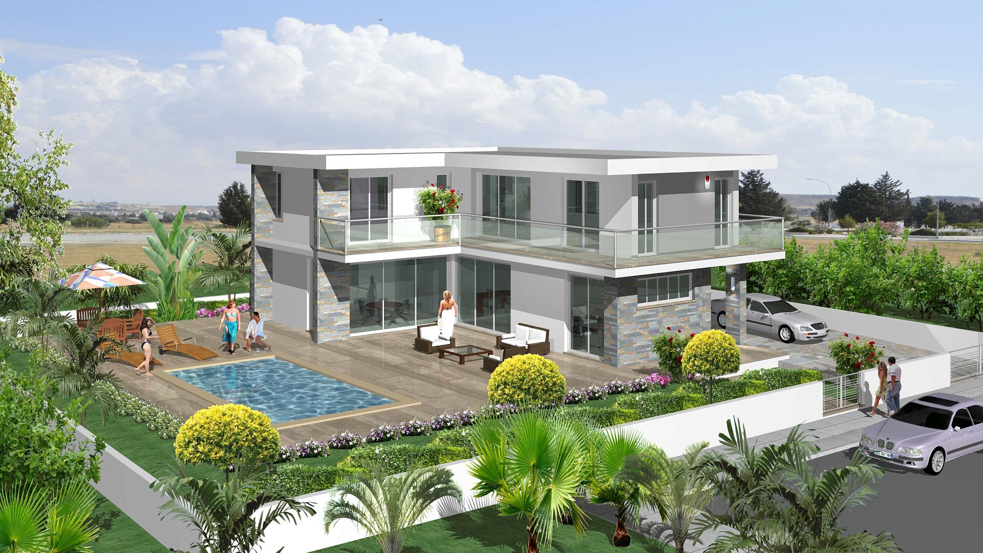 New 5-bedroom villa in Famagusta № 152980: https://dom.com.cy/en/catalog/sale/152980/ (dom.com.cy)