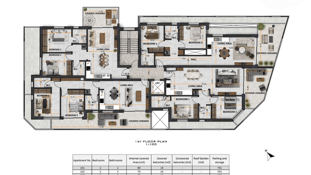 New 2-bedroom flat in Larnaca № 153451: https://dom.com.cy/en/catalog/sale/153451/ (dom.com.cy)