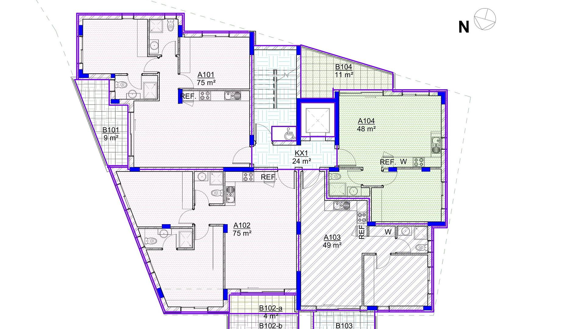 New 2-bedroom penthouse in Larnaca № 153147: https://dom.com.cy/en/catalog/sale/153147/ (dom.com.cy)