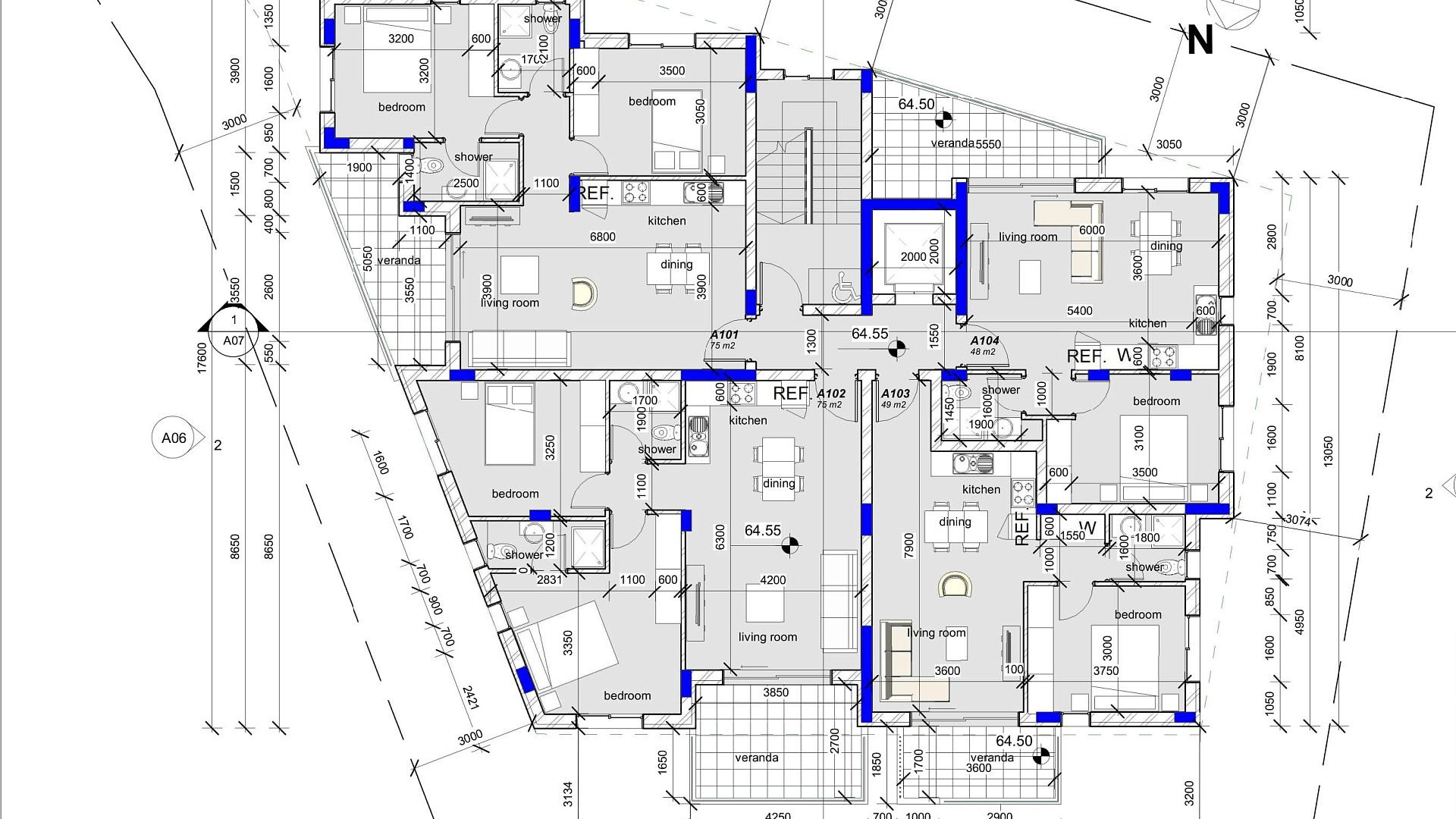 New 2-bedroom penthouse in Larnaca № 153147: https://dom.com.cy/en/catalog/sale/153147/ (dom.com.cy)