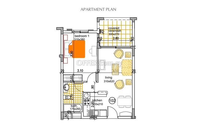 1 bed apartment for sale in Mandria Pafos: https://www.offer.com.cy/en/1-bed-apartment-for-sale-in-mandria-pafos/21-816474/ (www.offer.com.cy)