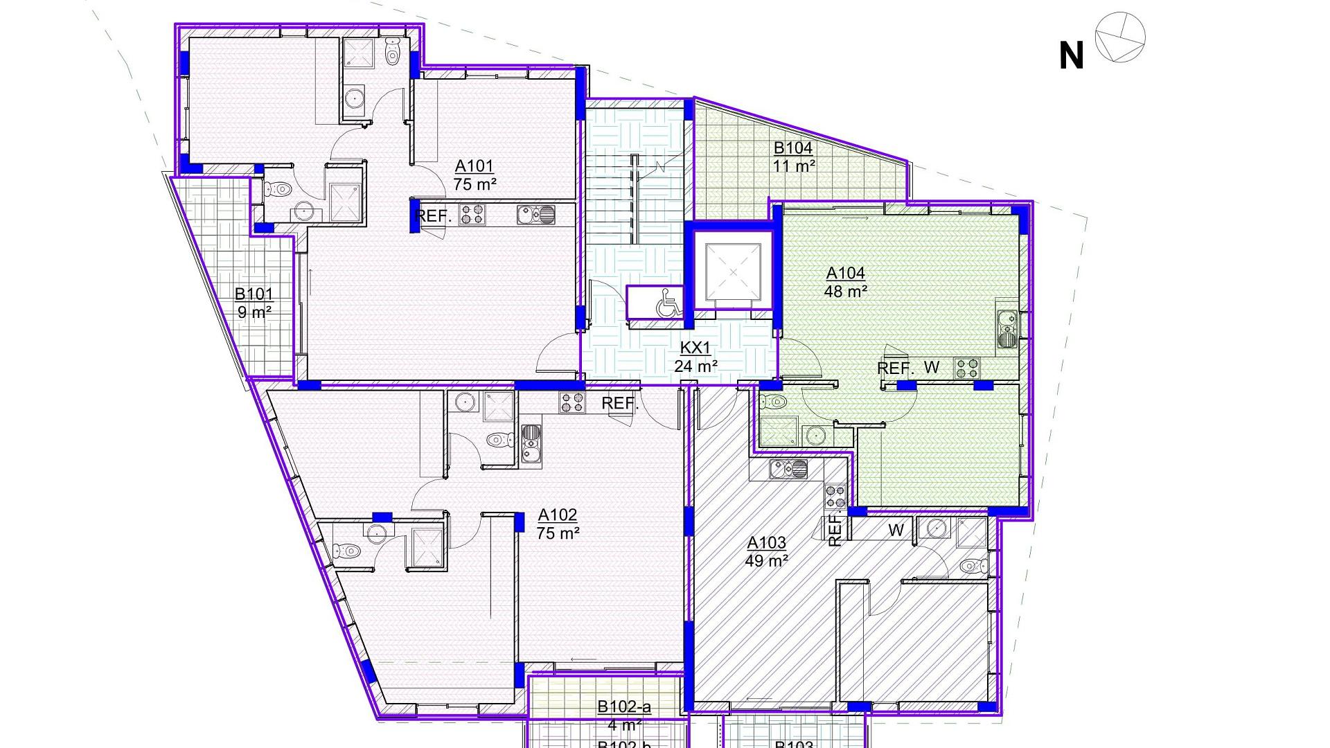 New 2-bedroom penthouse in Larnaca № 153147: https://dom.com.cy/en/catalog/sale/153147/ (dom.com.cy)