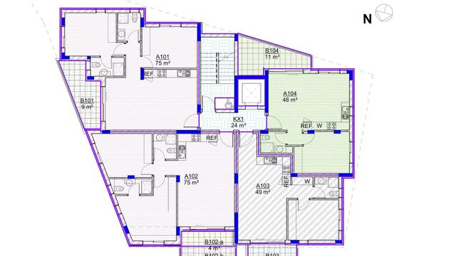 New 2-bedroom penthouse in Larnaca № 153147: https://dom.com.cy/en/catalog/sale/153147/ (dom.com.cy)