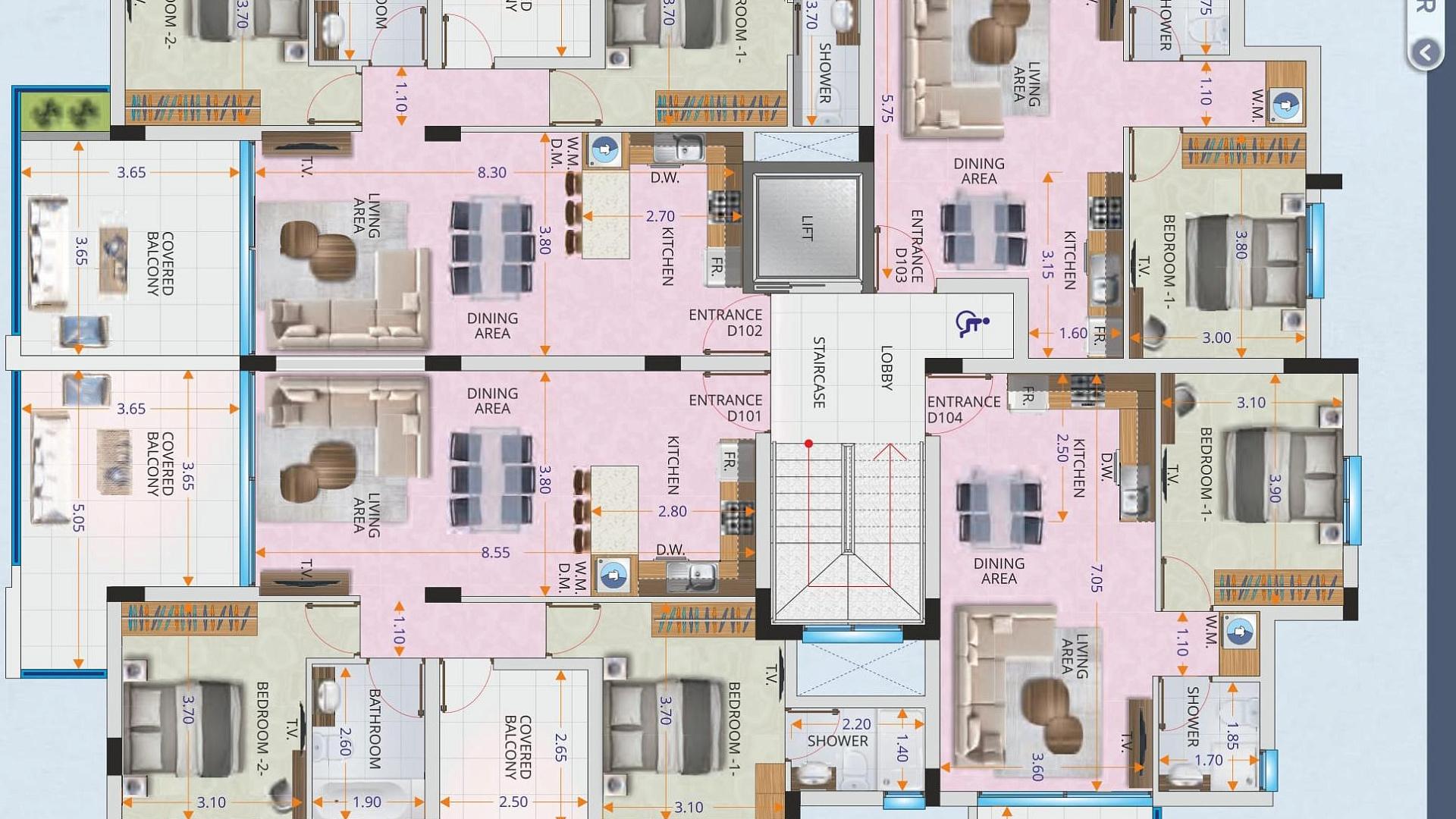 New 2-bedroom flat in Larnaca № 153601: https://dom.com.cy/en/catalog/sale/153601/ (dom.com.cy)