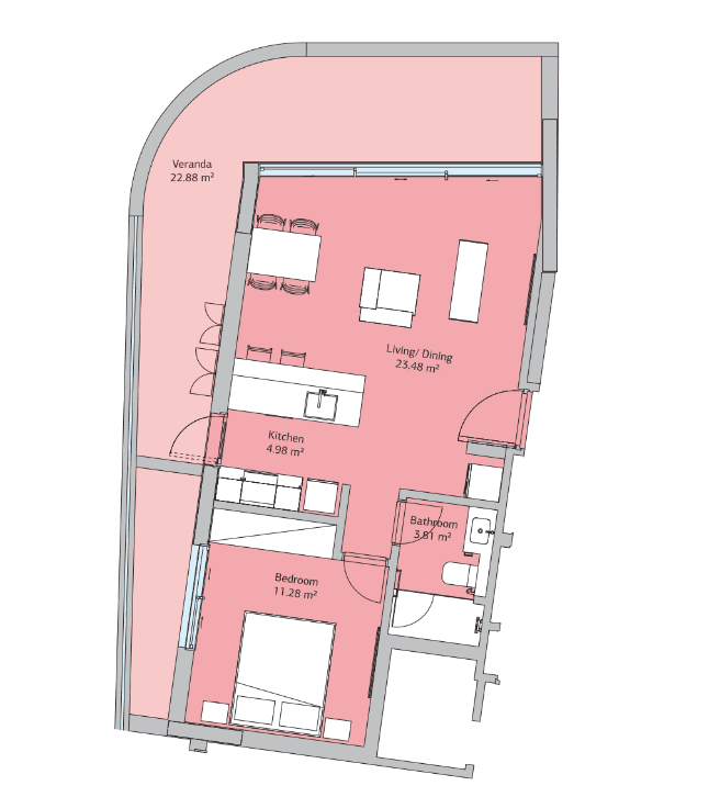New 3-bedroom penthouse in Limassol № 152849: https://dom.com.cy/en/catalog/sale/152849/ (dom.com.cy)