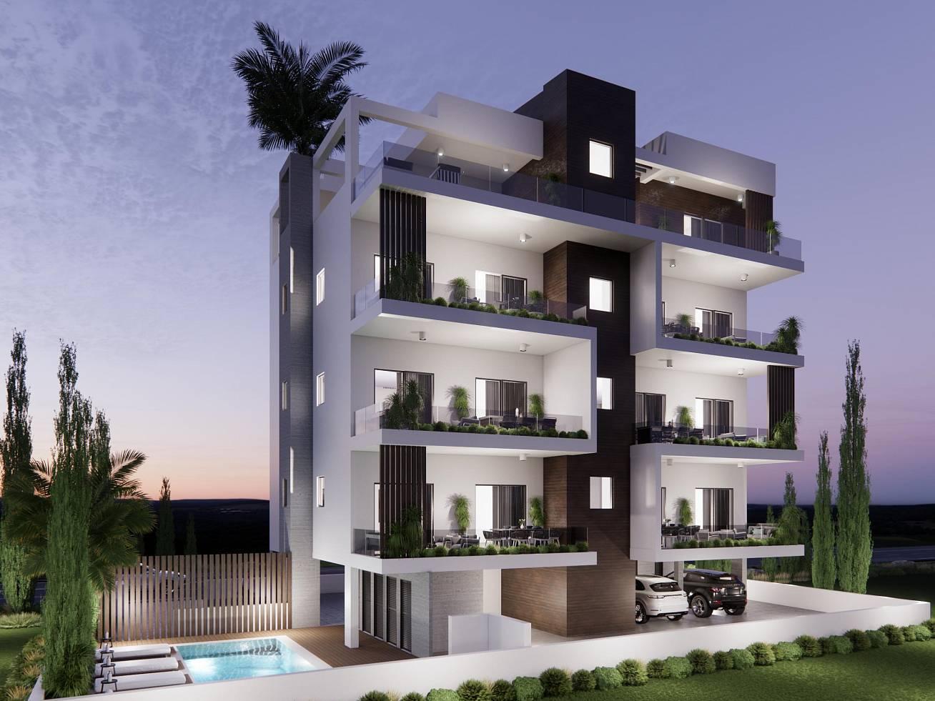 New 2-bedroom flat in Paphos № 153722: https://dom.com.cy/en/catalog/sale/153722/ (dom.com.cy)