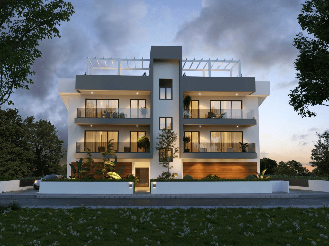 New 3-bedroom penthouse in Nicosia № 149972: https://dom.com.cy/en/catalog/sale/149972/ (dom.com.cy)
