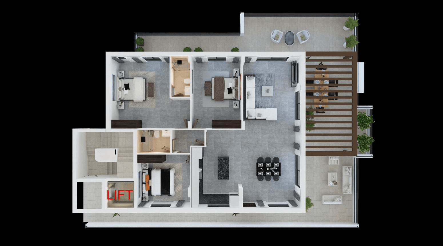 New 1-bedroom flat in Paphos № 153675: https://dom.com.cy/en/catalog/sale/153675/ (dom.com.cy)