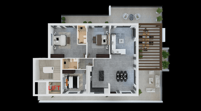 New 1-bedroom flat in Paphos № 153675: https://dom.com.cy/en/catalog/sale/153675/ (dom.com.cy)