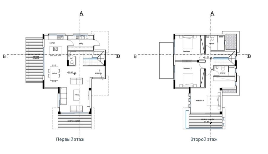 New 3-bedroom villa in Paphos № 153060: https://dom.com.cy/en/catalog/sale/153060/ (dom.com.cy)