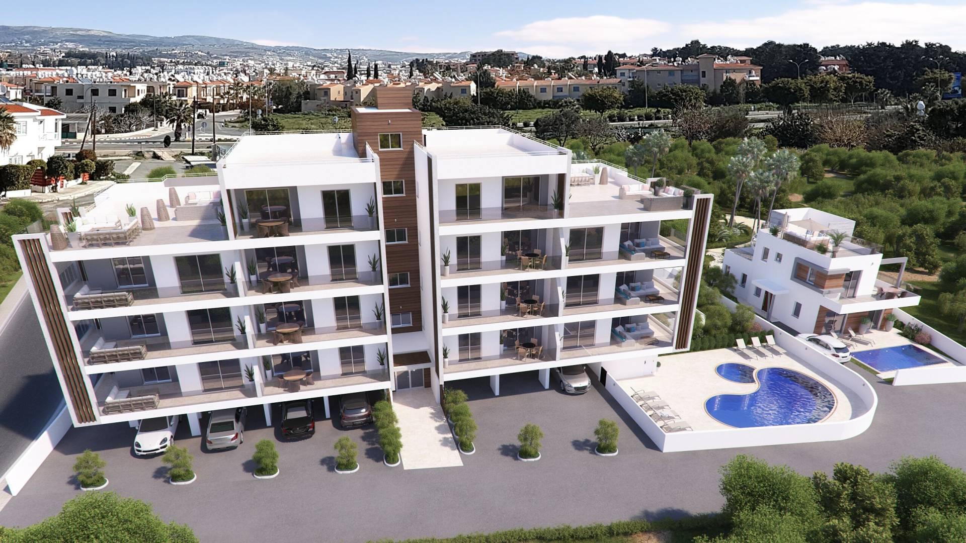 New 2-bedroom flat in Paphos № 153687: https://dom.com.cy/en/catalog/sale/153687/ (dom.com.cy)