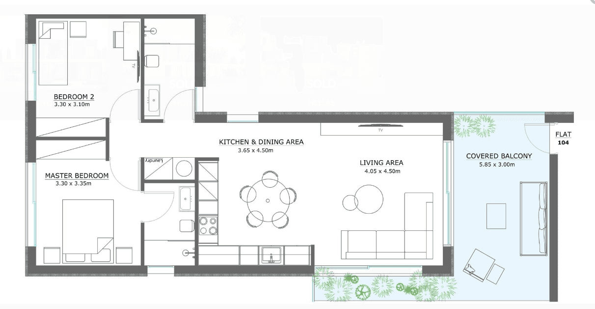 New 3-bedroom flat in Nicosia № 152076: https://dom.com.cy/en/catalog/sale/152076/ (dom.com.cy)
