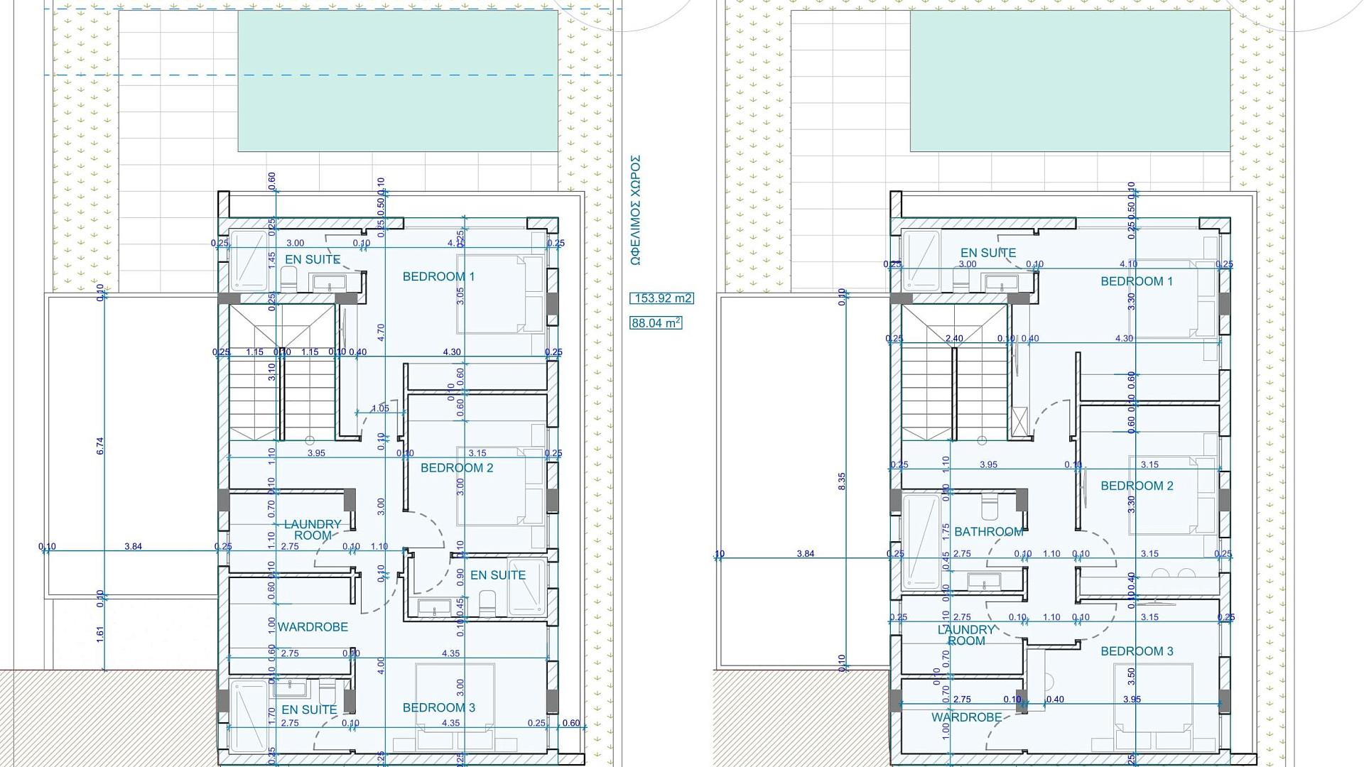 New 3-bedroom house in Famagusta № 147535: https://dom.com.cy/en/catalog/sale/147535/ (dom.com.cy)