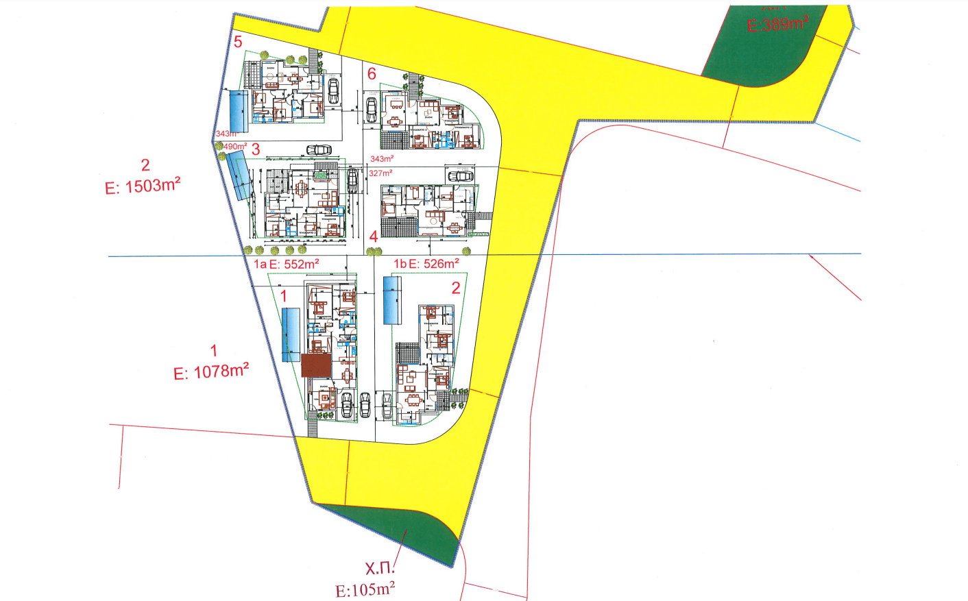 New 3-bedroom house in Larnaca № 153790: https://dom.com.cy/en/catalog/sale/153790/ (dom.com.cy)