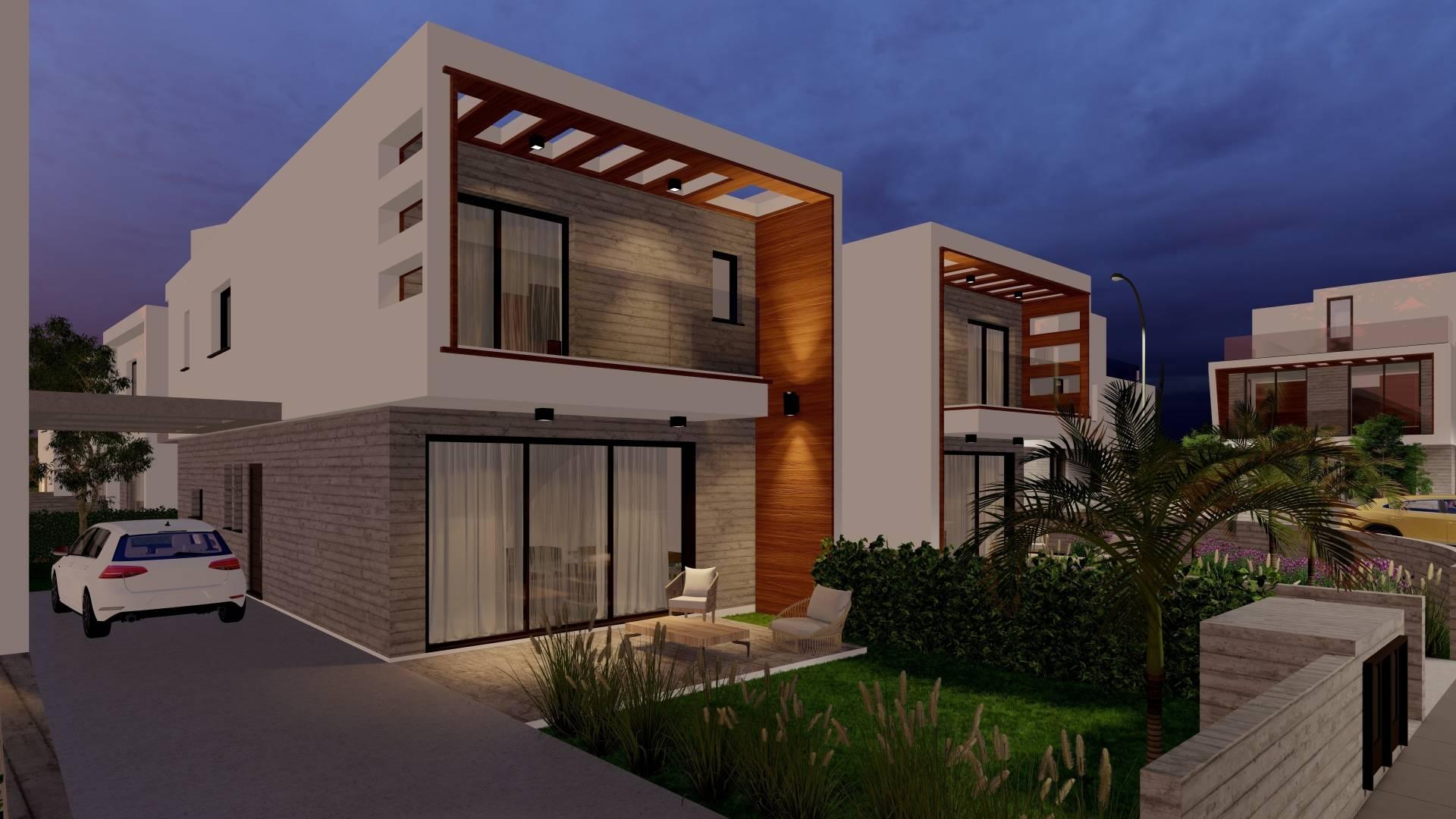 New 3-bedroom house in Paphos № 153694: https://dom.com.cy/en/catalog/sale/153694/ (dom.com.cy)