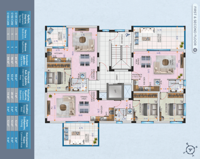 New 2-bedroom flat in Larnaca № 153426: https://dom.com.cy/en/catalog/sale/153426/ (dom.com.cy)
