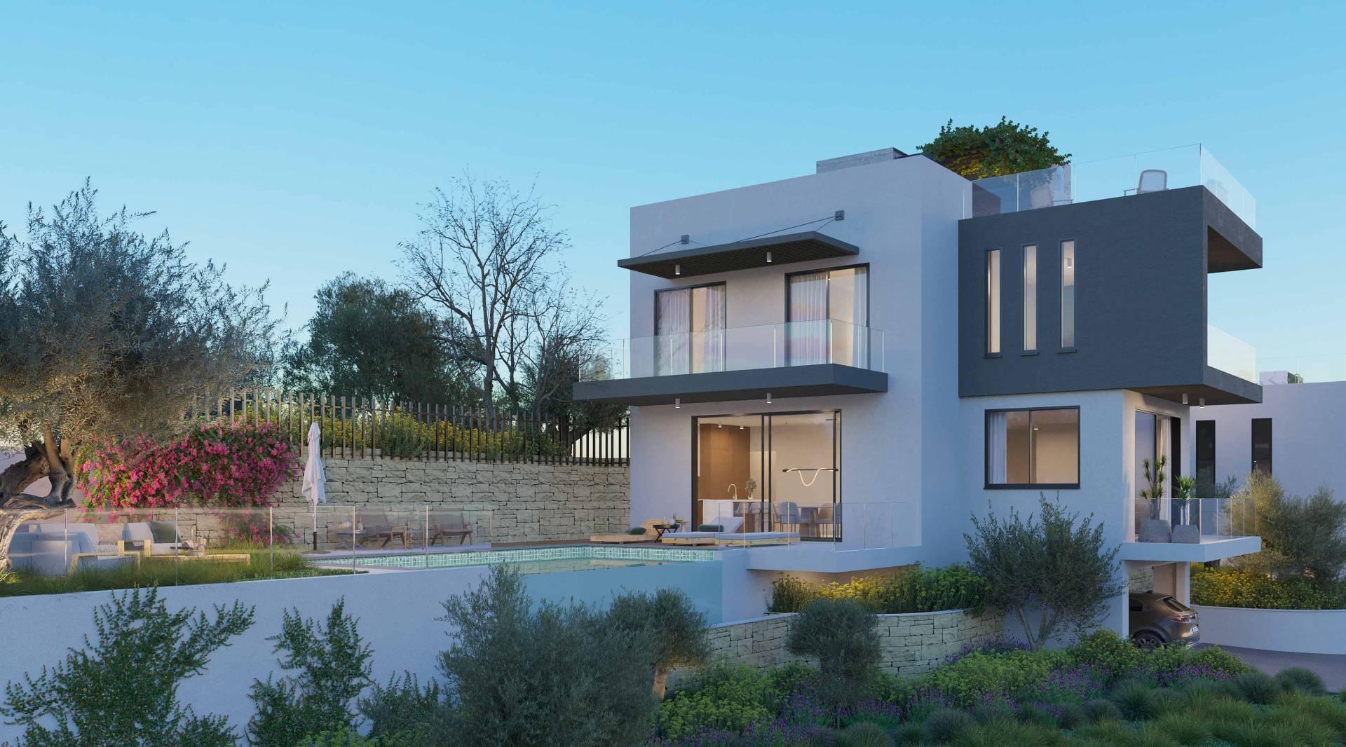 New 4-bedroom villa in Paphos № 153063: https://dom.com.cy/en/catalog/sale/153063/ (dom.com.cy)