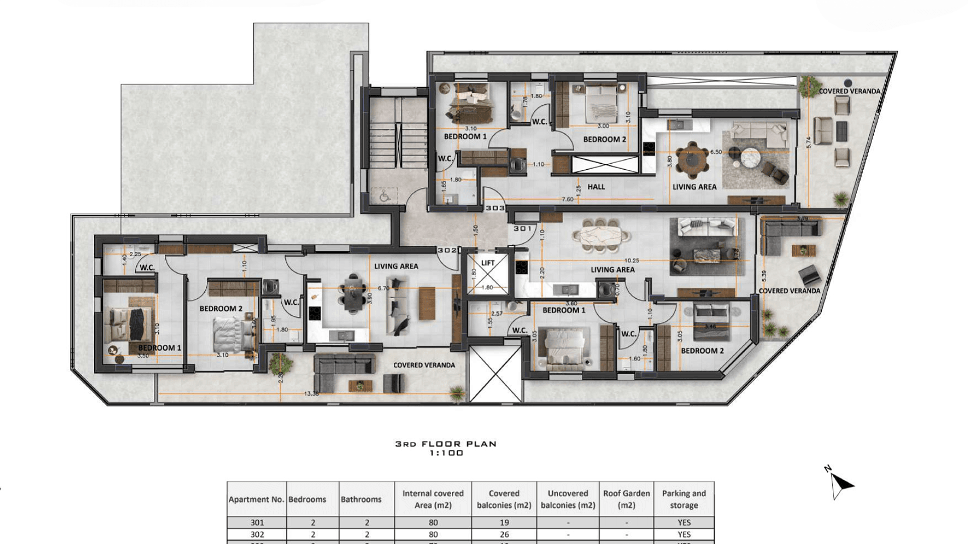 New 2-bedroom flat in Larnaca № 153451: https://dom.com.cy/en/catalog/sale/153451/ (dom.com.cy)