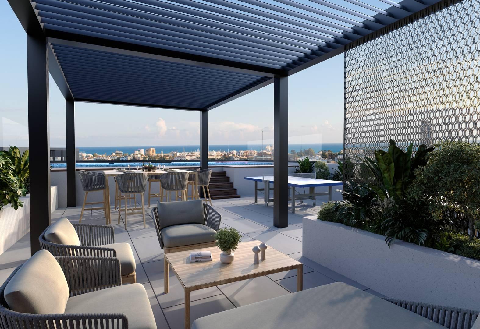 New 3-bedroom penthouse in Limassol № 152836: https://dom.com.cy/en/catalog/sale/152836/ (dom.com.cy)