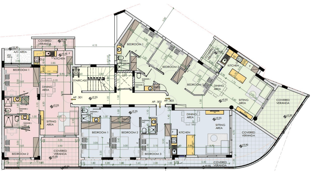 New 2-bedroom flat in Larnaca № 153351: https://dom.com.cy/en/catalog/sale/153351/ (dom.com.cy)
