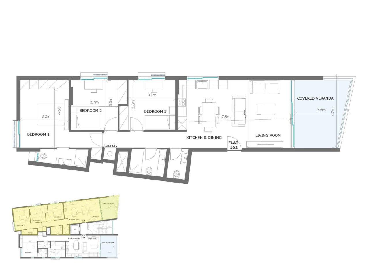 New 2-bedroom flat in Nicosia № 152070: https://dom.com.cy/en/catalog/sale/152070/ (dom.com.cy)