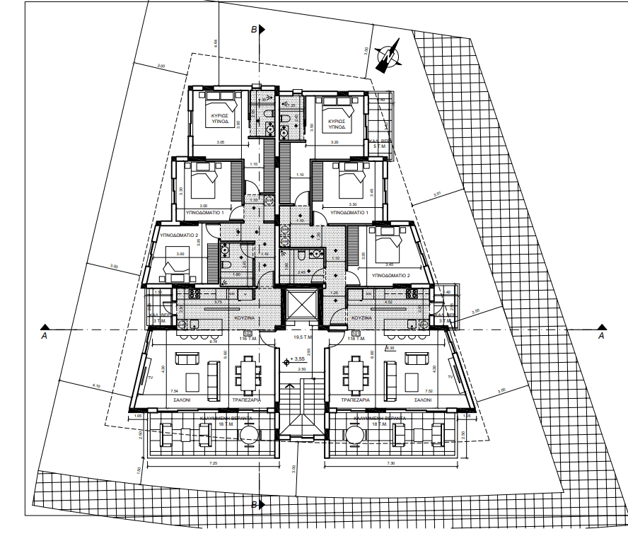 New 3-bedroom penthouse in Nicosia № 149972: https://dom.com.cy/en/catalog/sale/149972/ (dom.com.cy)