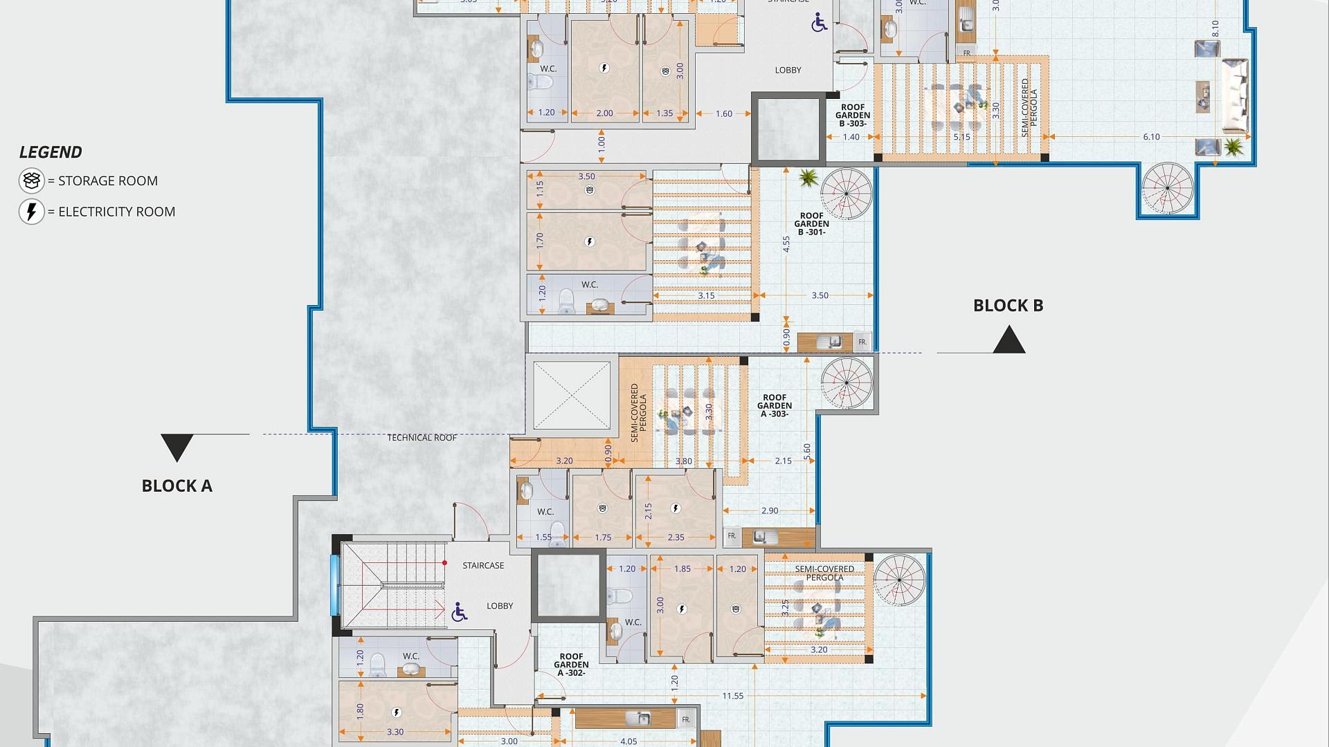 New 2-bedroom penthouse in Larnaca № 153612: https://dom.com.cy/en/catalog/sale/153612/ (dom.com.cy)