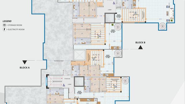 New 2-bedroom penthouse in Larnaca № 153612: https://dom.com.cy/en/catalog/sale/153612/ (dom.com.cy)