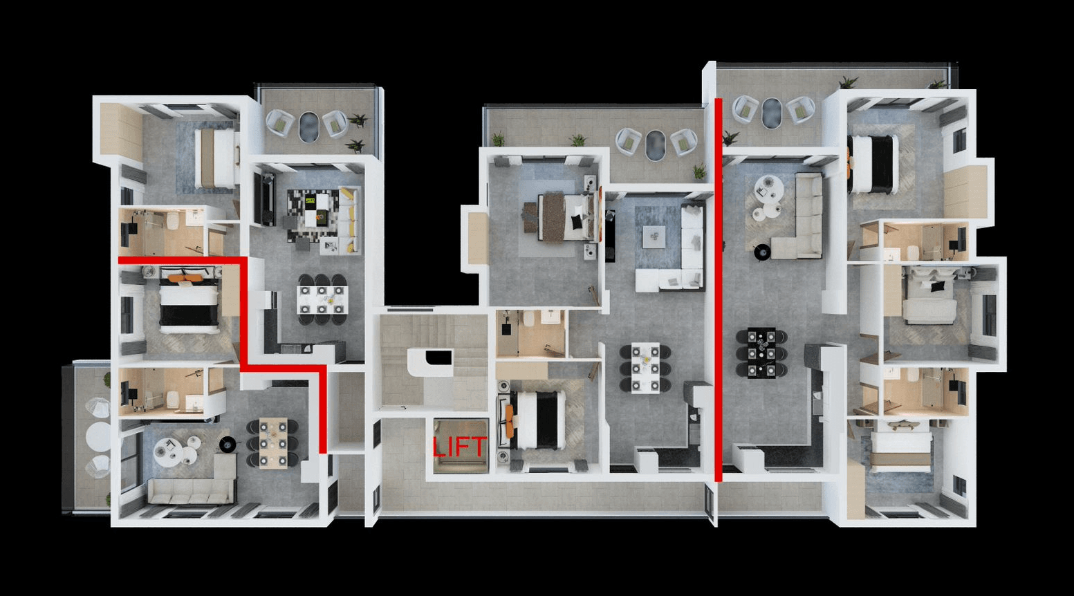 New 1-bedroom flat in Paphos № 153675: https://dom.com.cy/en/catalog/sale/153675/ (dom.com.cy)