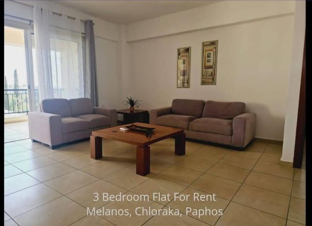 Cozy three bedroom apartment furnished in melanos area Chloraka: https://www.facebook.com/marketplace/item/1211945426508236 (www.facebook.com)