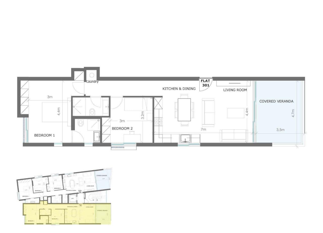 New 2-bedroom flat in Nicosia № 152070: https://dom.com.cy/en/catalog/sale/152070/ (dom.com.cy)