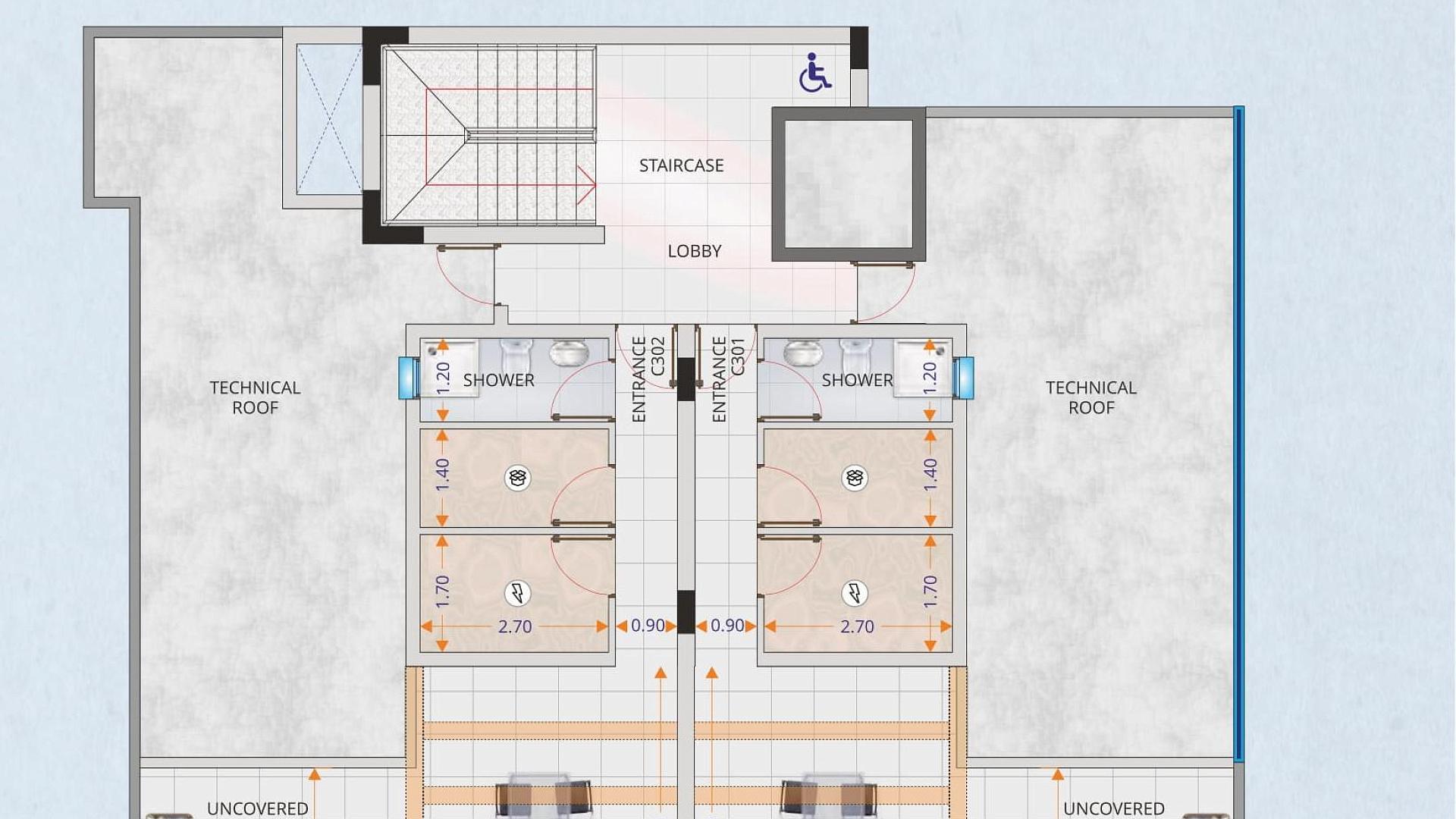 New 4-bedroom penthouse in Larnaca № 153599: https://dom.com.cy/en/catalog/sale/153599/ (dom.com.cy)