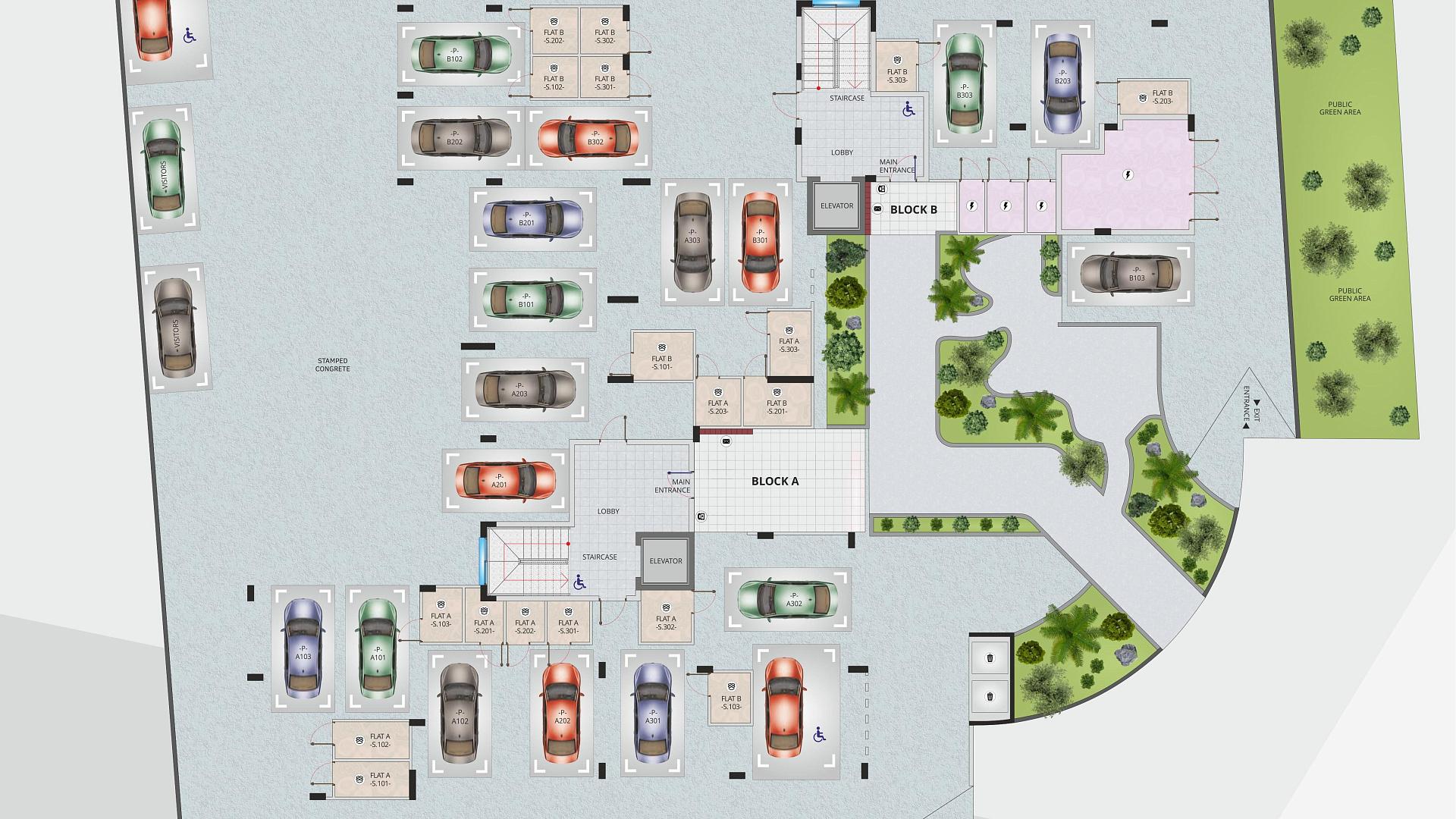 New 2-bedroom penthouse in Larnaca № 153612: https://dom.com.cy/en/catalog/sale/153612/ (dom.com.cy)