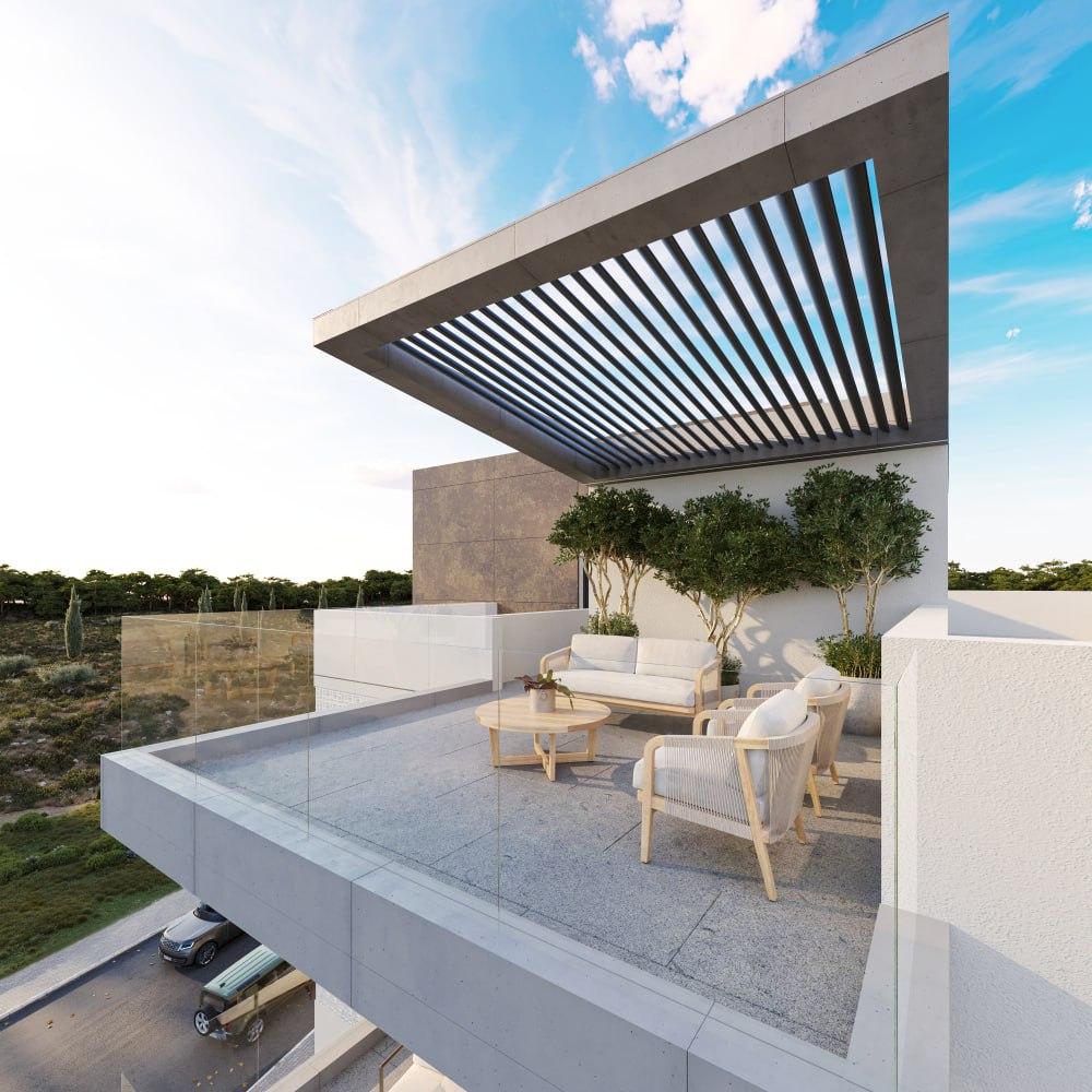 New 2-bedroom penthouse in Nicosia № 149964: https://dom.com.cy/en/catalog/sale/149964/ (dom.com.cy)